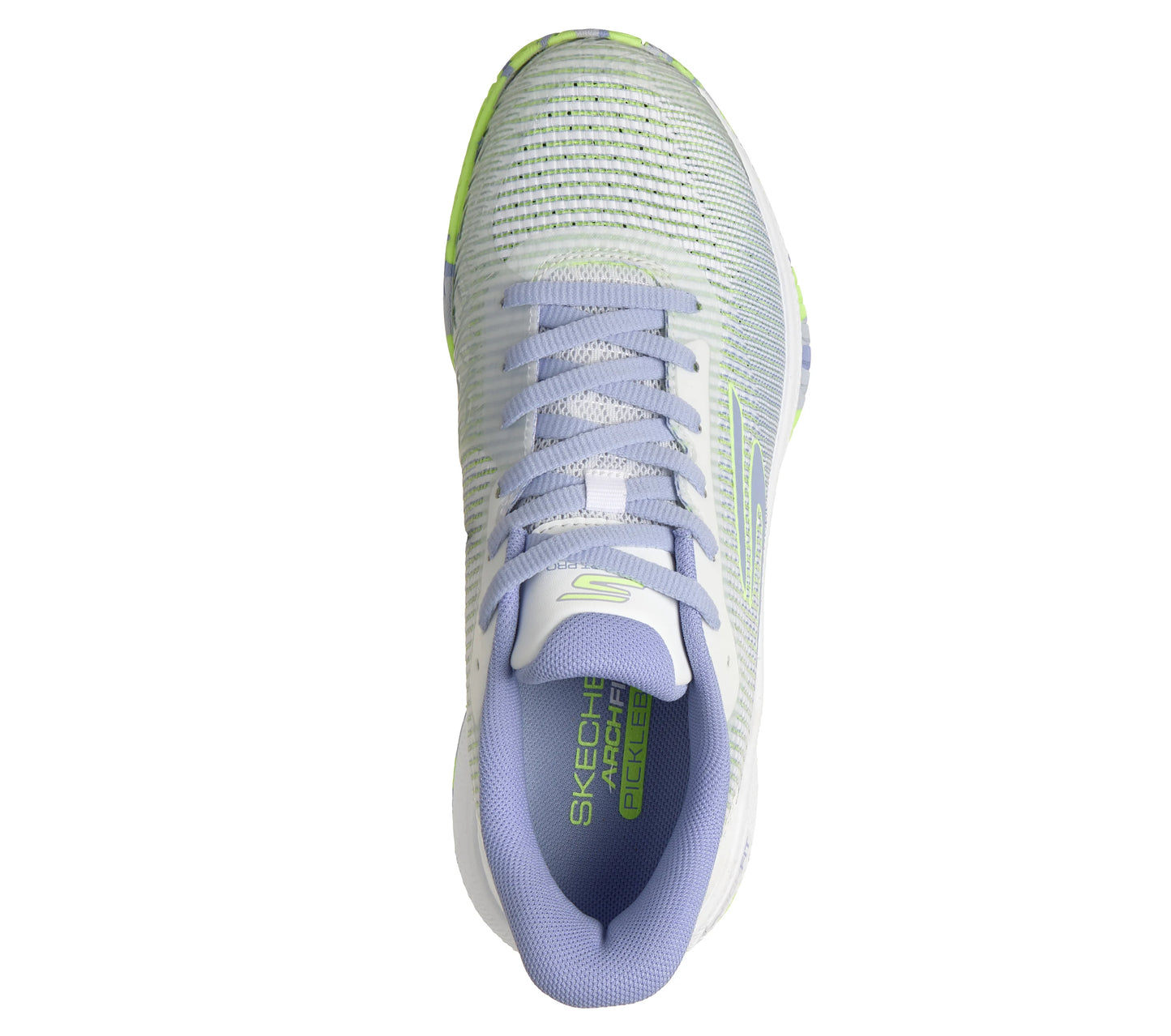 Skechers Viper Court Pro 2.0 White/Periwinkle Woman