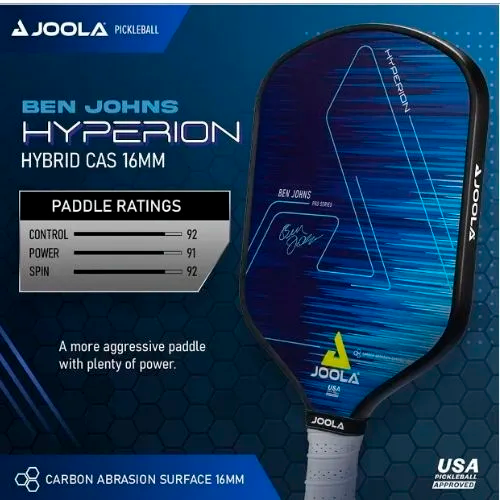 JOOLA Ben Johns Hyperion CAS 16 Graphite Paddle