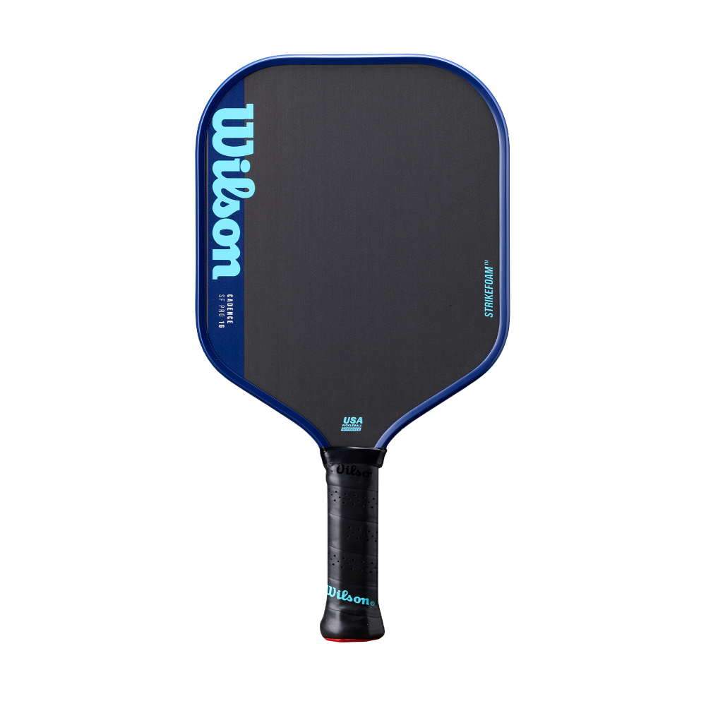 Wilson Cadence SF Pro 16 Pickleball Paddle - Black/Blue