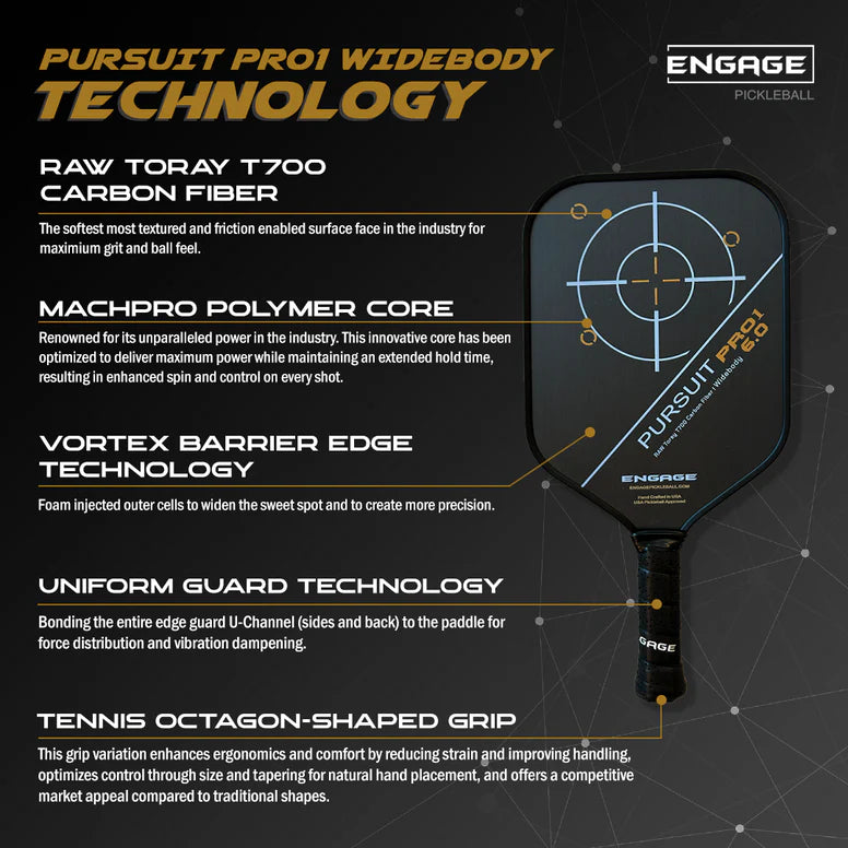 Engage Pursuit Pro1 Widebody Paddle