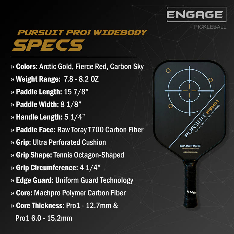Engage Pursuit Pro1 Widebody Paddle