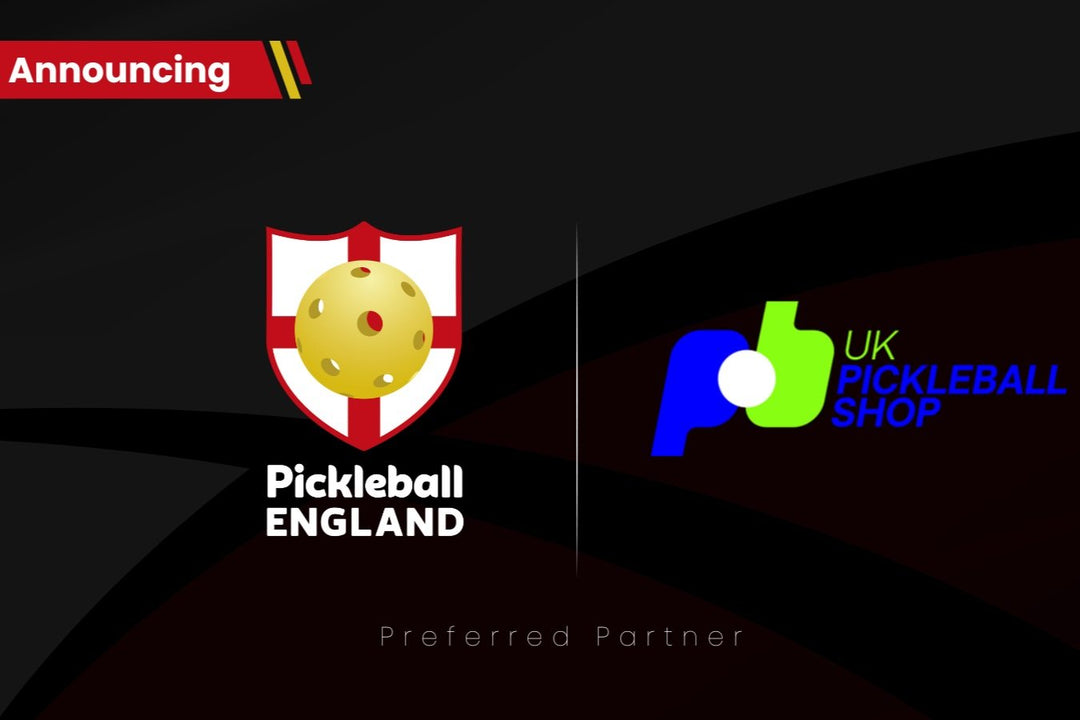 Pickleball paddle UK partnership Pickleball England