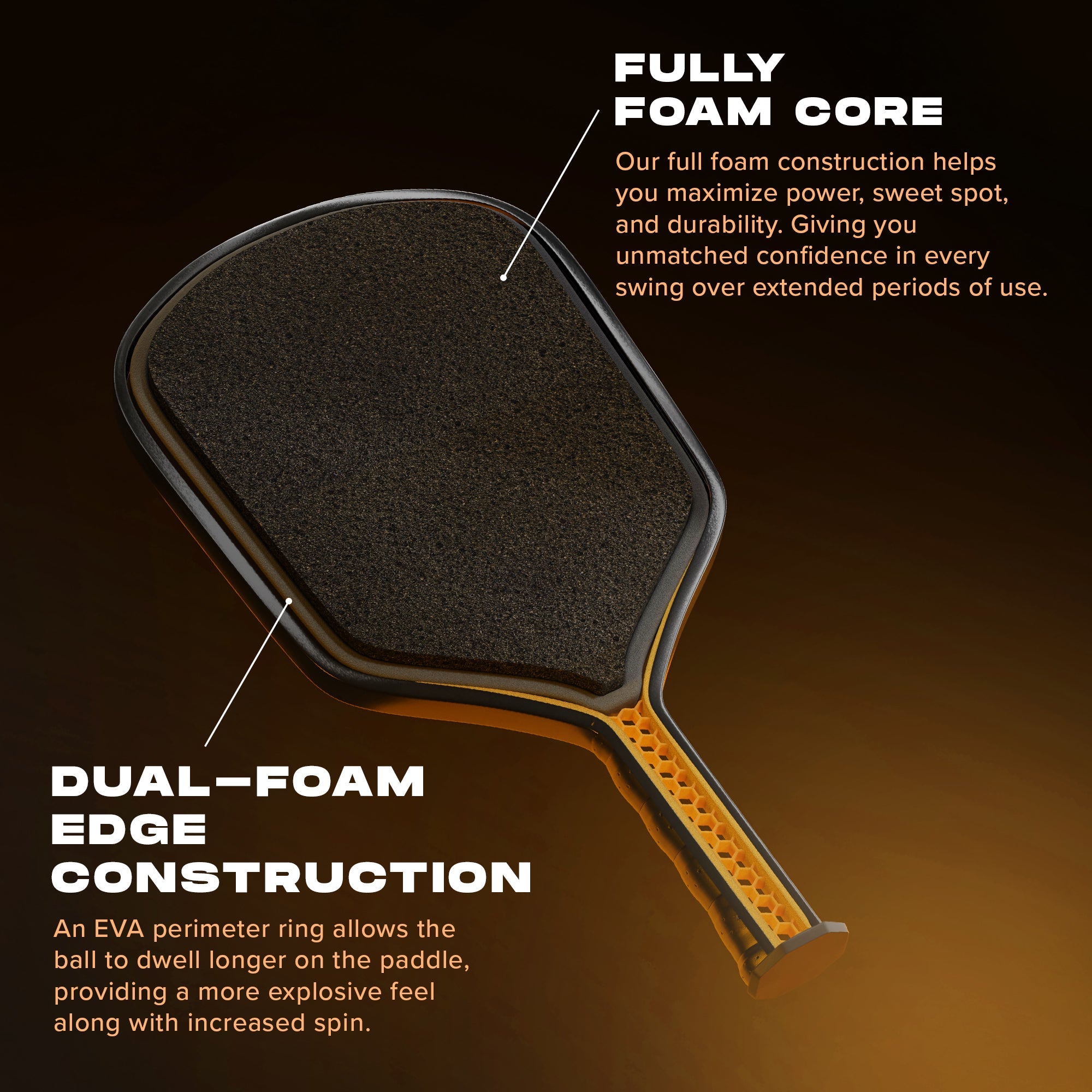 Vatic Pro V-Sol Tour foam core construction