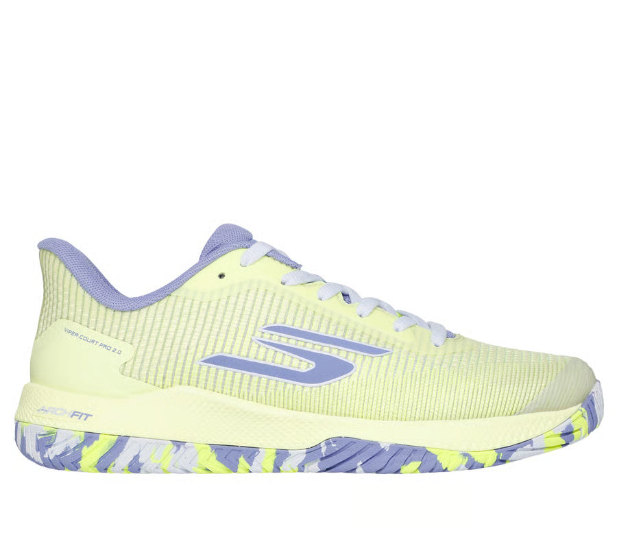 Skechers Viper Court Pro 2.0 Lime/Lavender