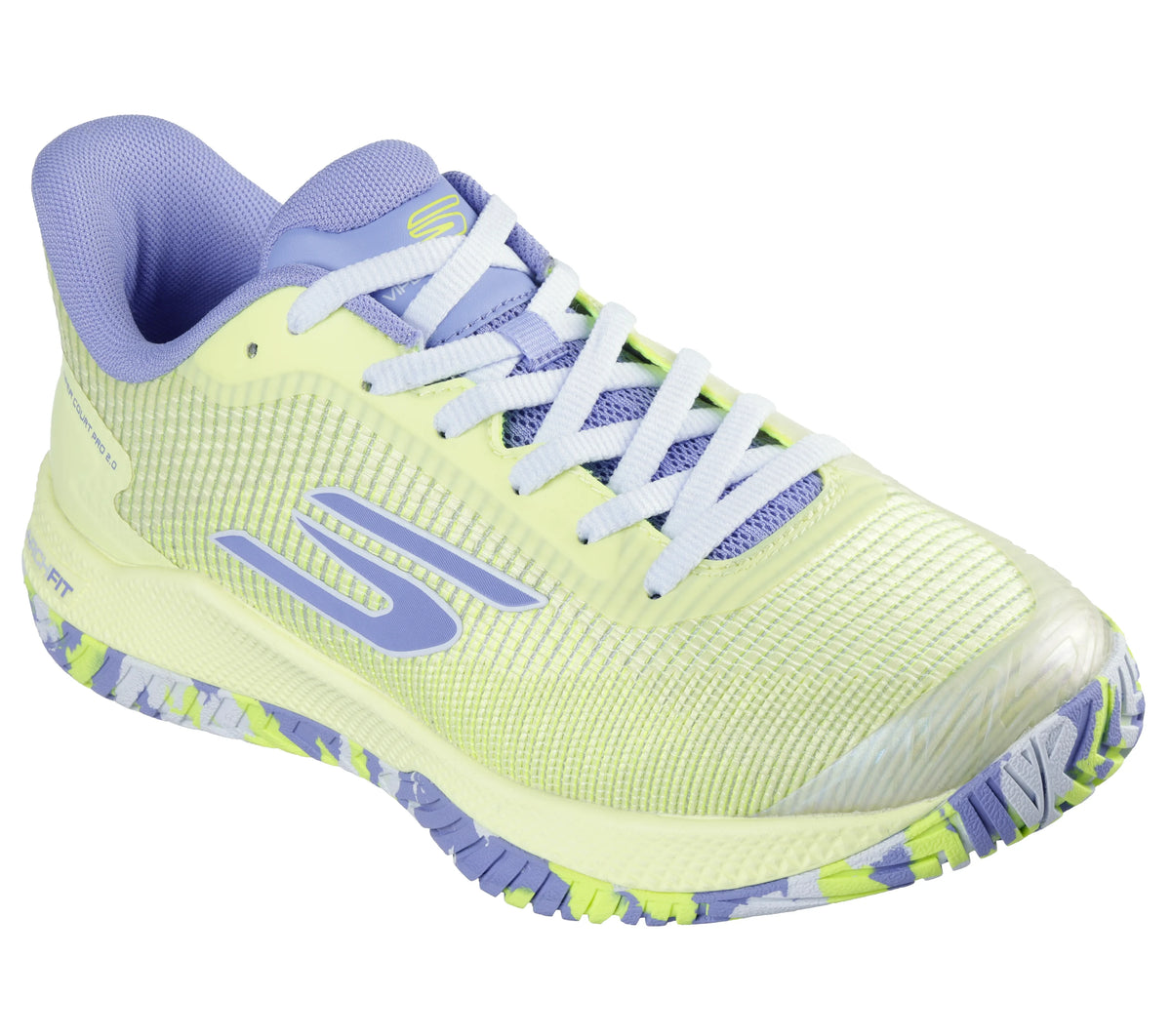 Skechers Viper Court Pro 2.0 Lime/Lavender