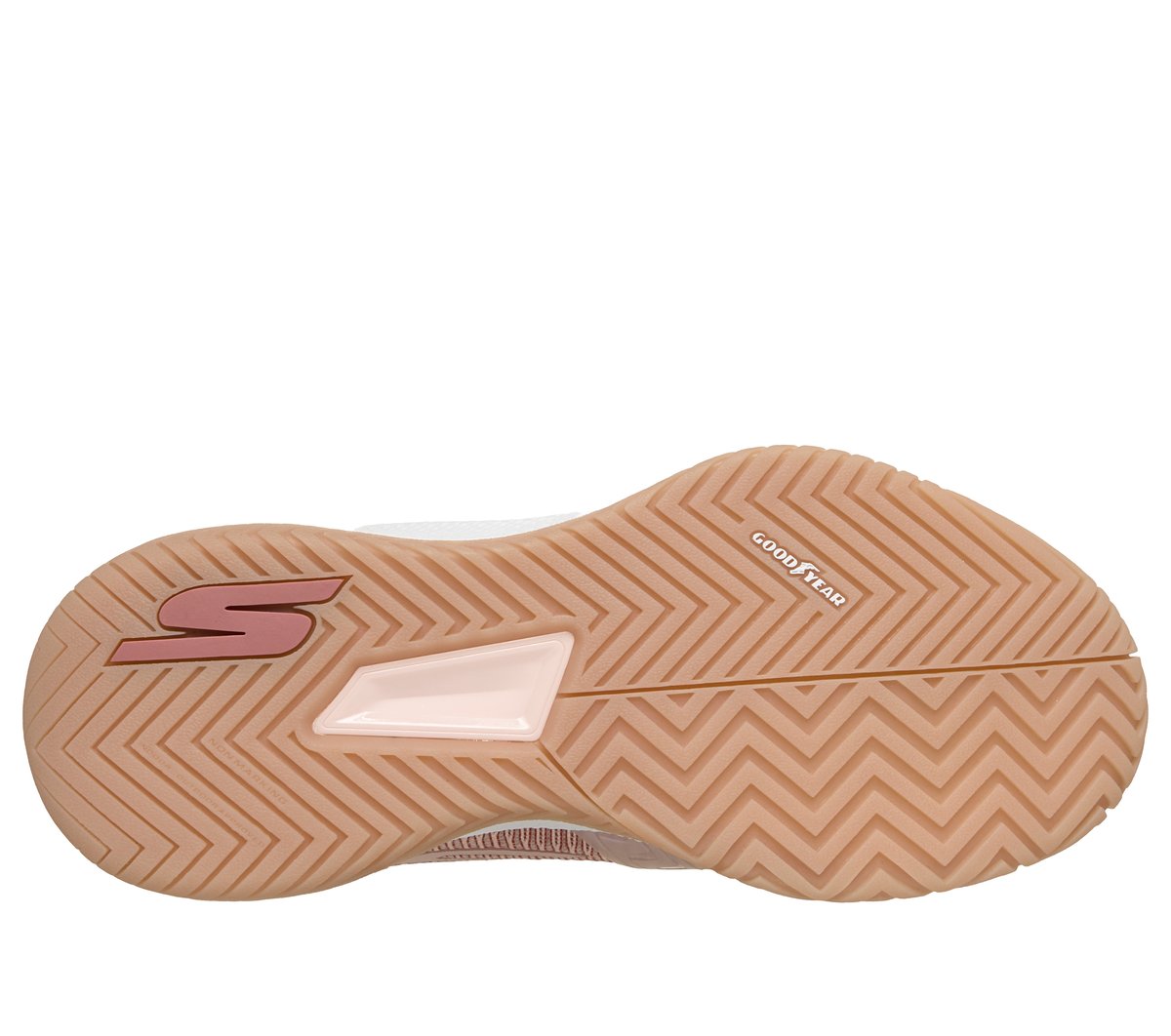 Skechers Viper Court Pro 2.0 Light Pink outsole