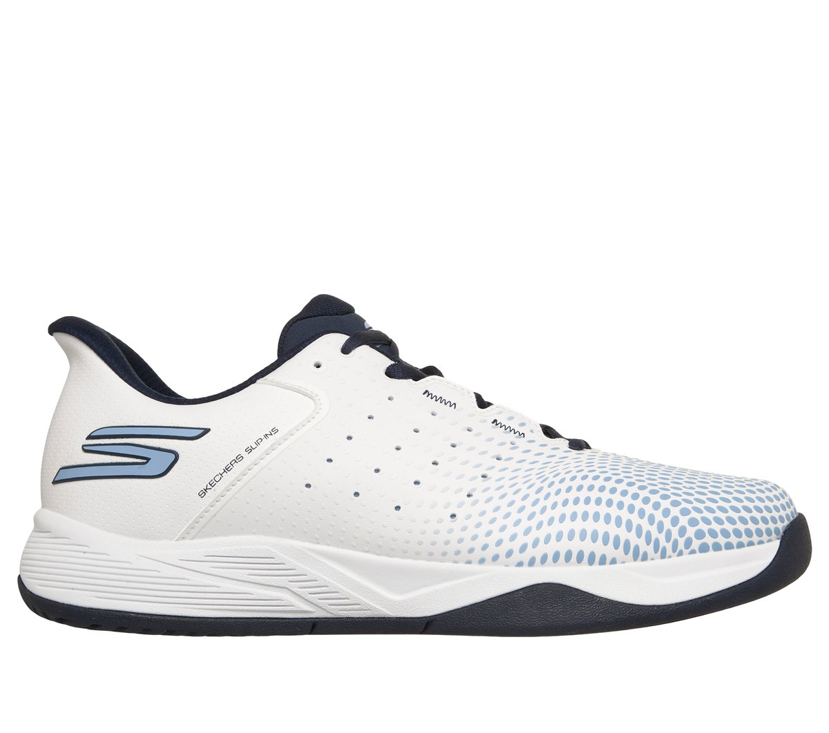Skechers Viper Court Reload White/Navy/Light Blue
