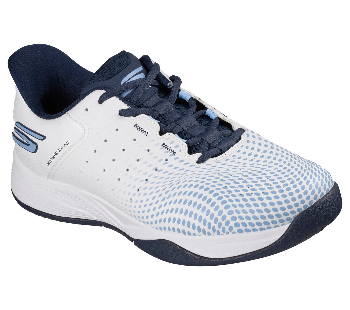 Skechers Viper Court Reload White/Navy/Light Blue