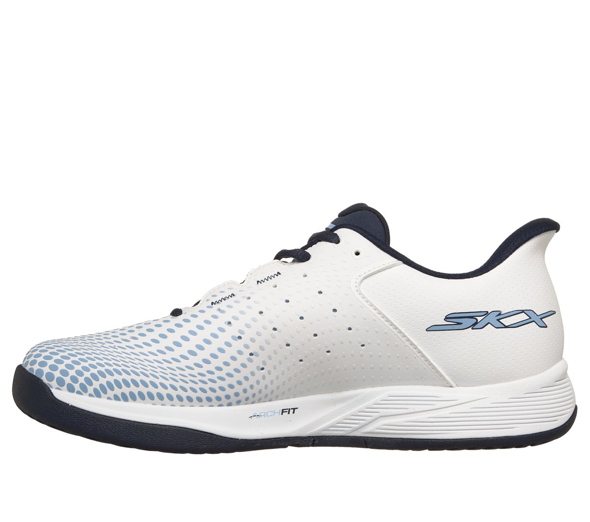 Skechers Viper Court Reload White/Navy/Light Blue