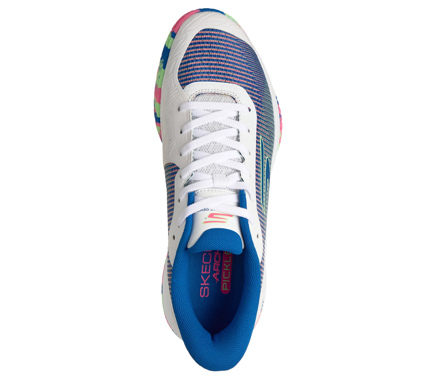 Skechers Viper Court Pro 2.0 White/Blue/Light Pink