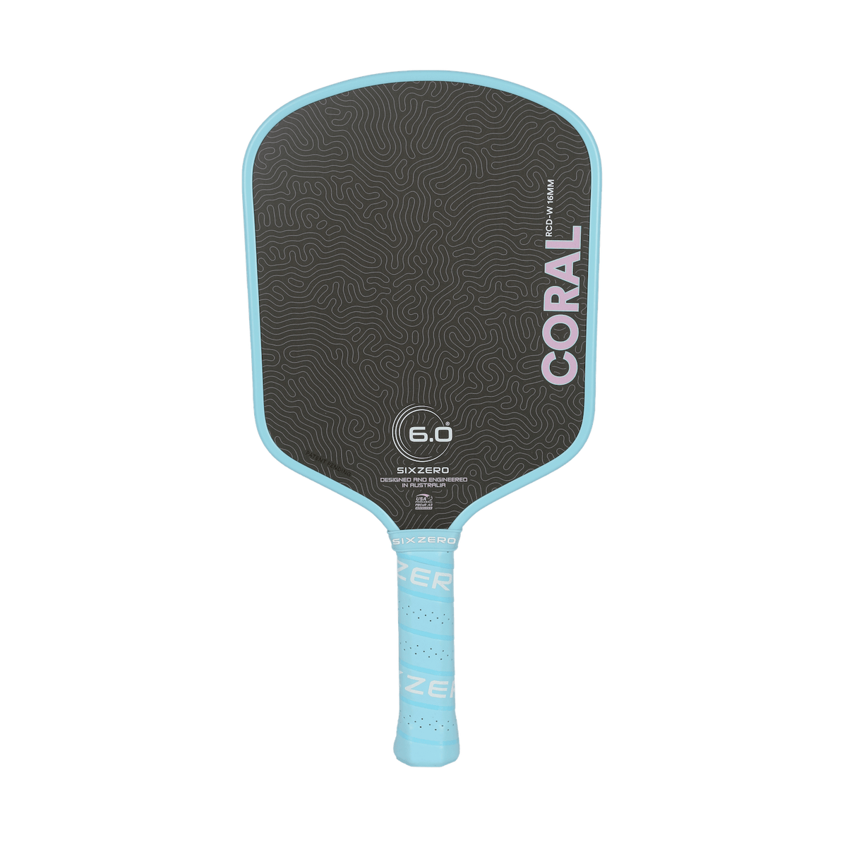 Six Zero Coral Widebody LW Pickleball Paddle