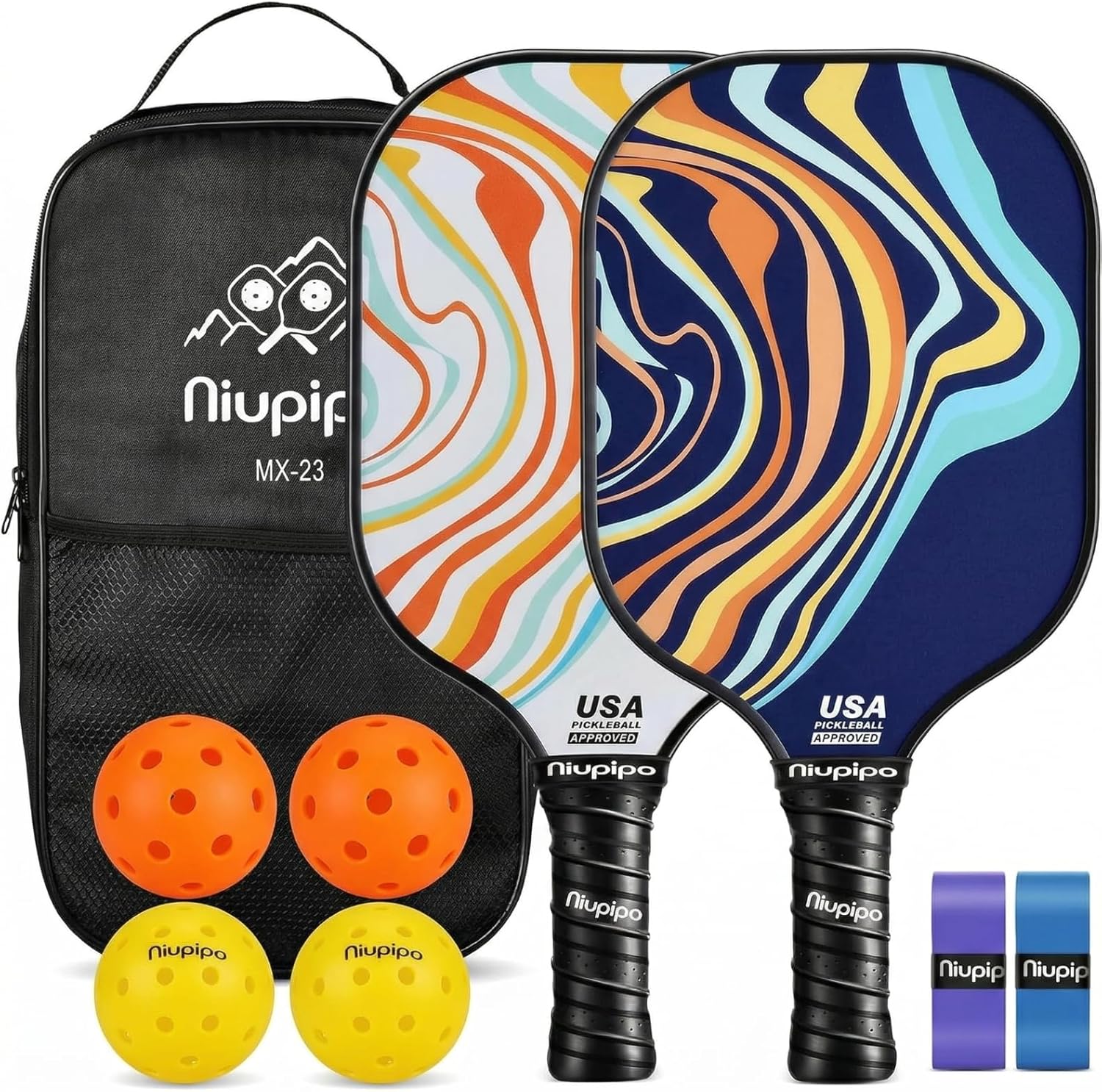 Niupipo MX-23 Pickleball Paddle Set