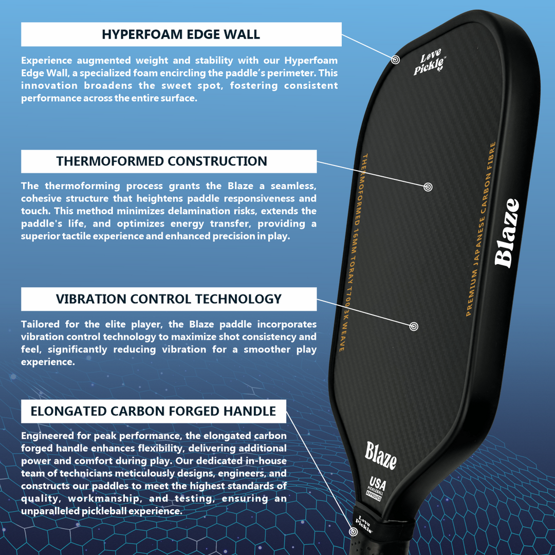 Love Pickle Blaze Pickleball Paddle