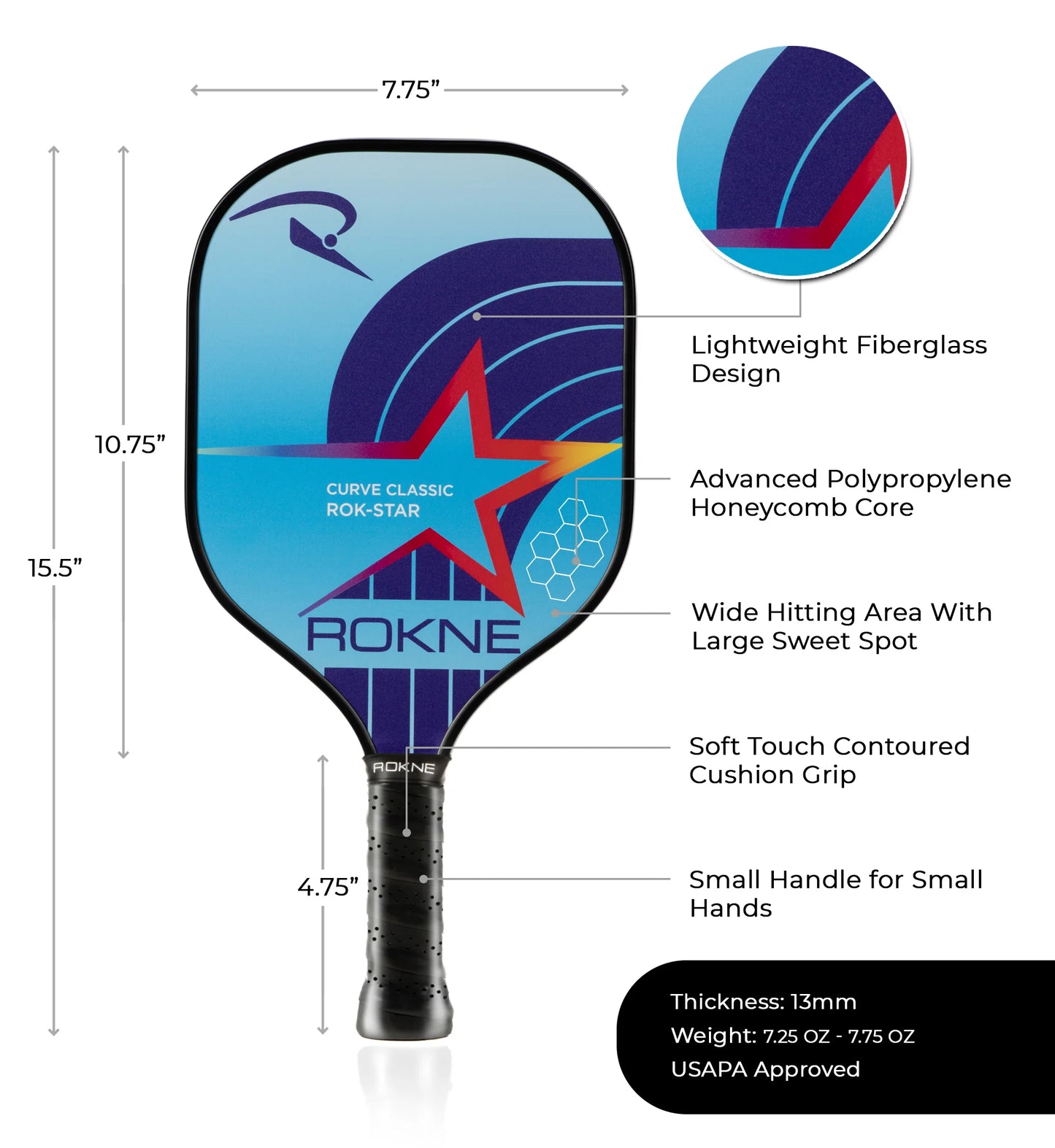ROKNE ROK Star Junior Paddle