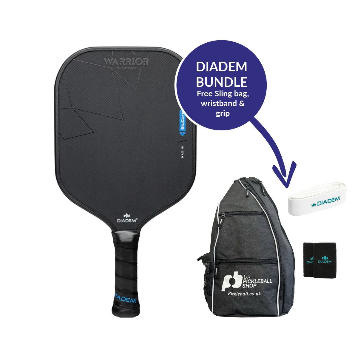 Diadem Warrior Blucore V3 Max Paddle