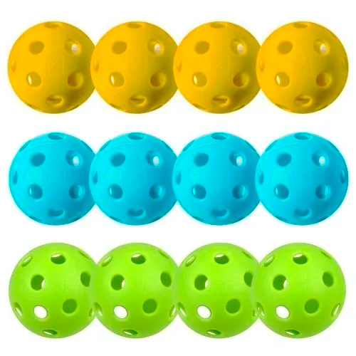 Franklin X-26 Indoor Pickleball Ball: Packs of 6 or 12