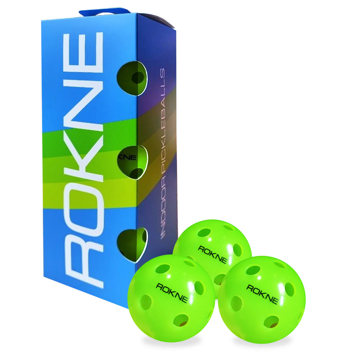 ROKNE Pickleballs (3 pack)