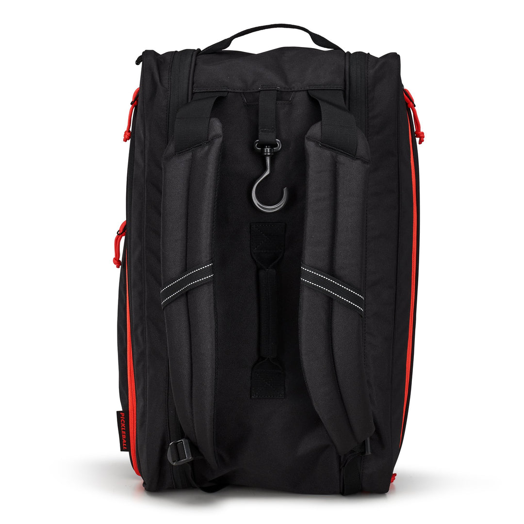 Ogio Duffell Pickleball carry backpack #colour_black-red