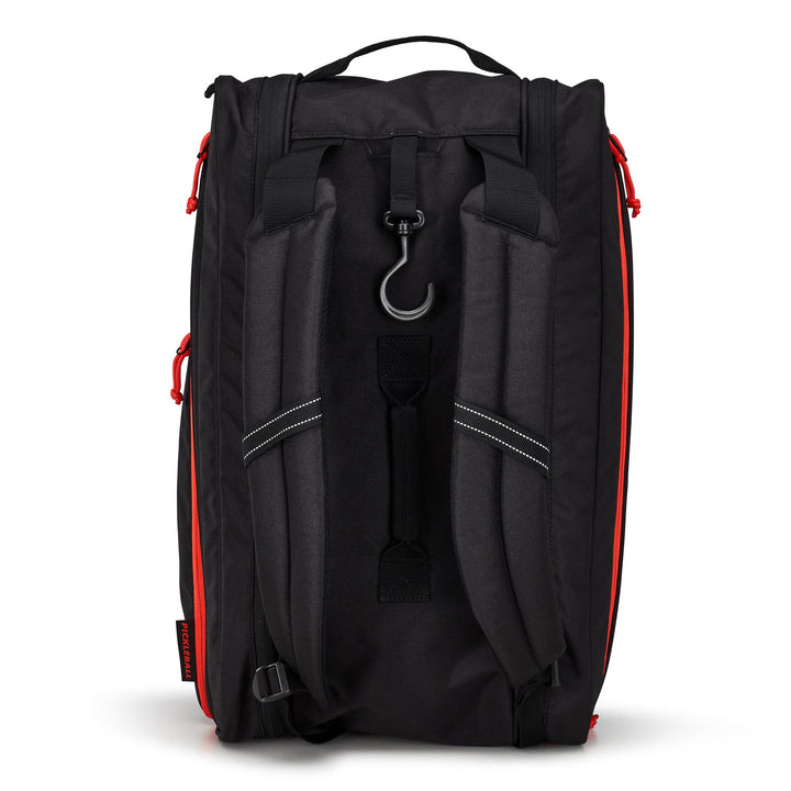 Ogio Duffell Pickleball carry backpack #colour_black-red