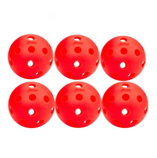 HEAD 26 Indoor Pickleball Balls: Packs of 6 or 12