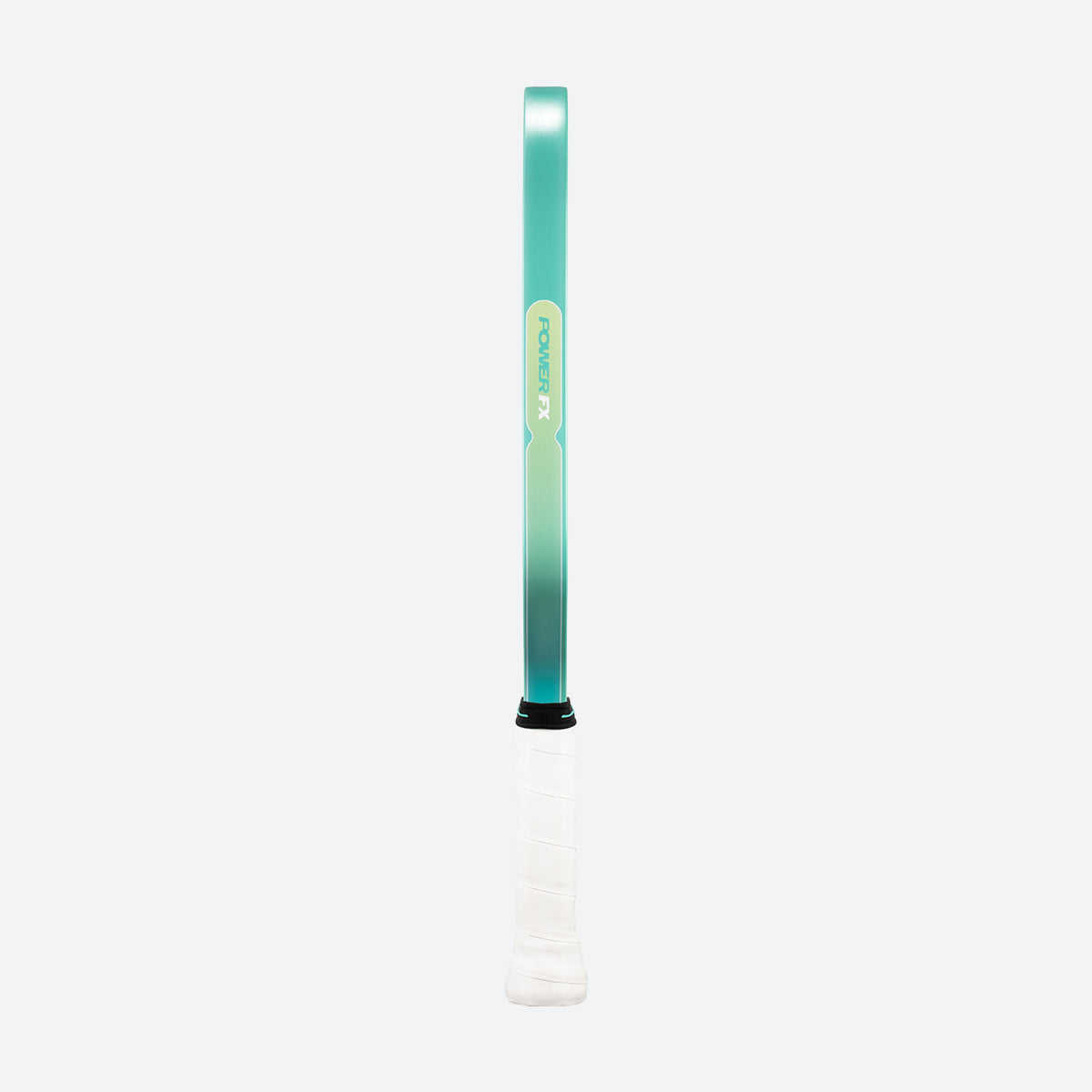 Side profile of the JOOLA Perseus POWER FX foam pickleball paddle showing the 16mm core