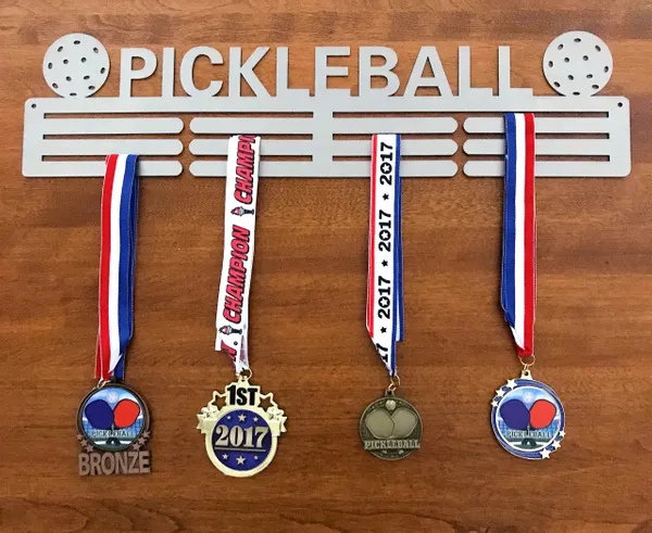 Pickleball Medal Display Rack