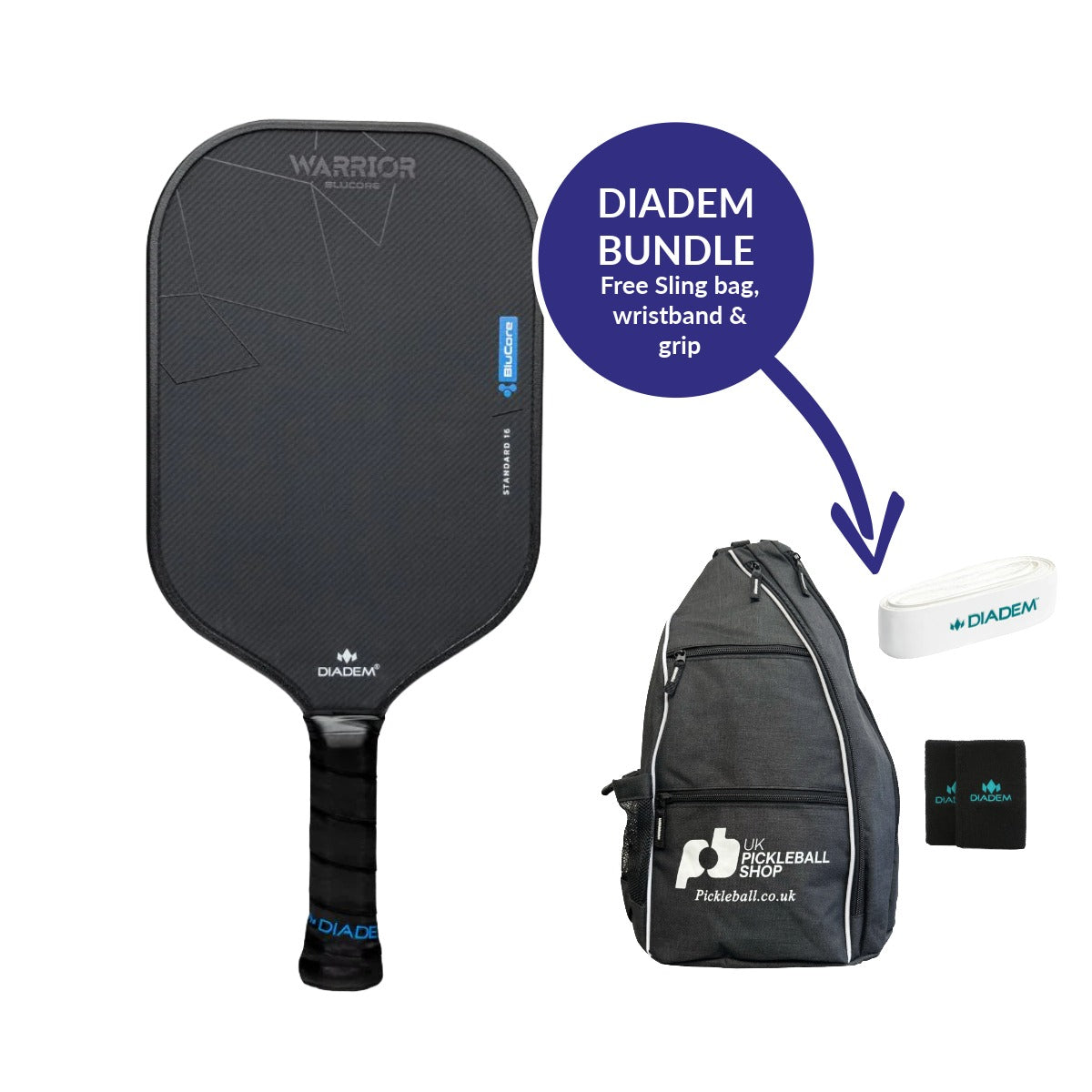 Diadem Warrior Blucore V3 Pro Paddle