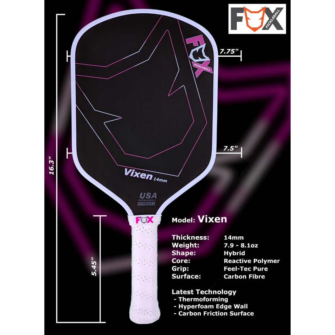 Fox Pickleball Vixen 14mm Paddle