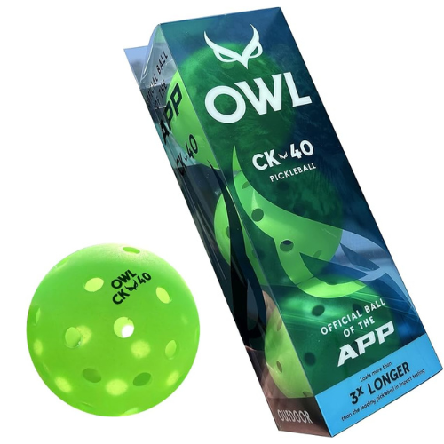 OWL Pickleball CK-40 Pickleball: 3 Pack