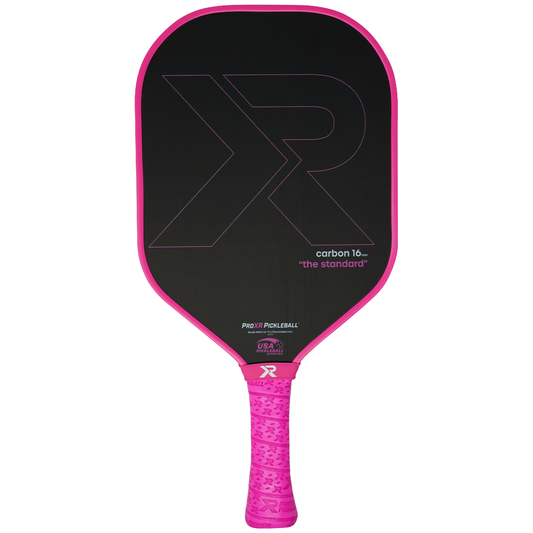 ProXR Pickleball Zane Navratil 'The Standard' Color Splash paddle #colour_bright-pink