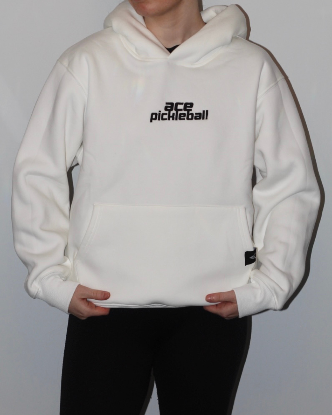 ACE Pickleball Luxe Hoodie White