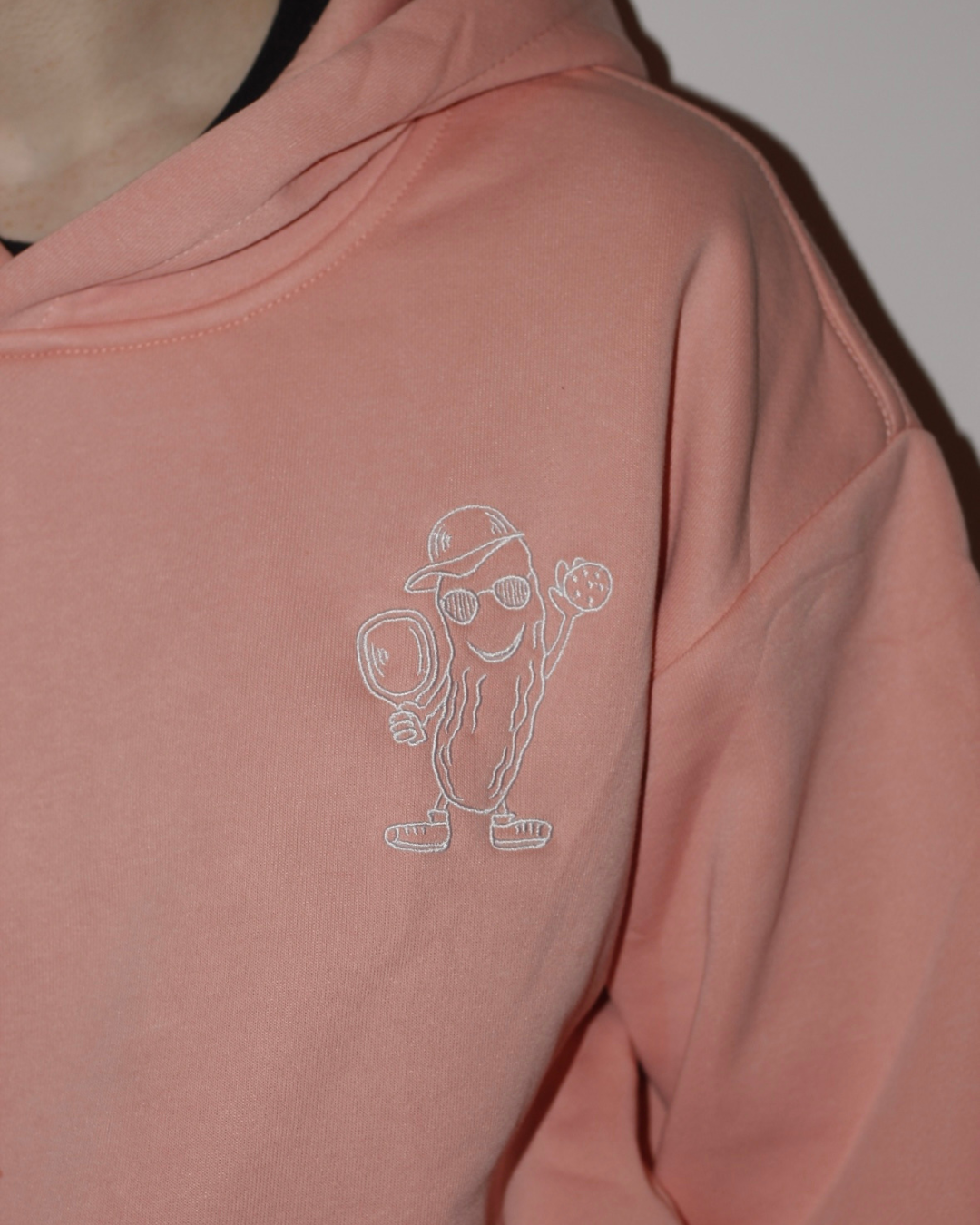 ACE Pickleball Signature Hoodie Salmon Pink - Pickle