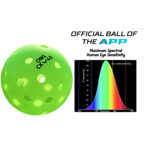 OWL Pickleball CK-40 Pickleball: 3 Pack