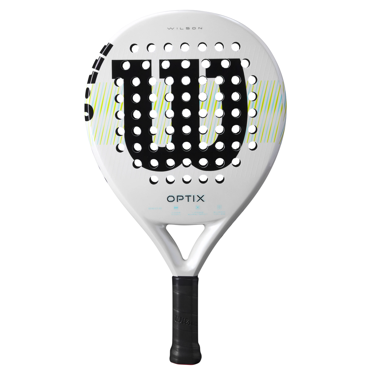 Wilson Optix V1 White Padel Racket - front