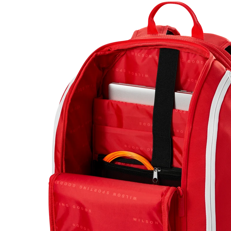 Wilson Pickleball Red Backpack 2026