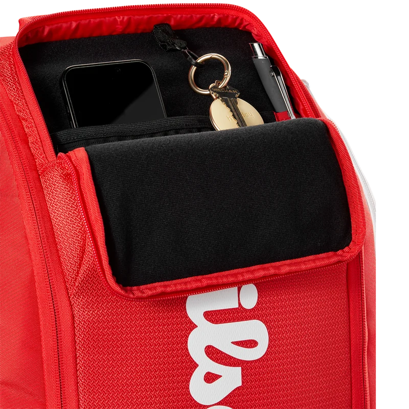 Wilson Pickleball Red Backpack 2026