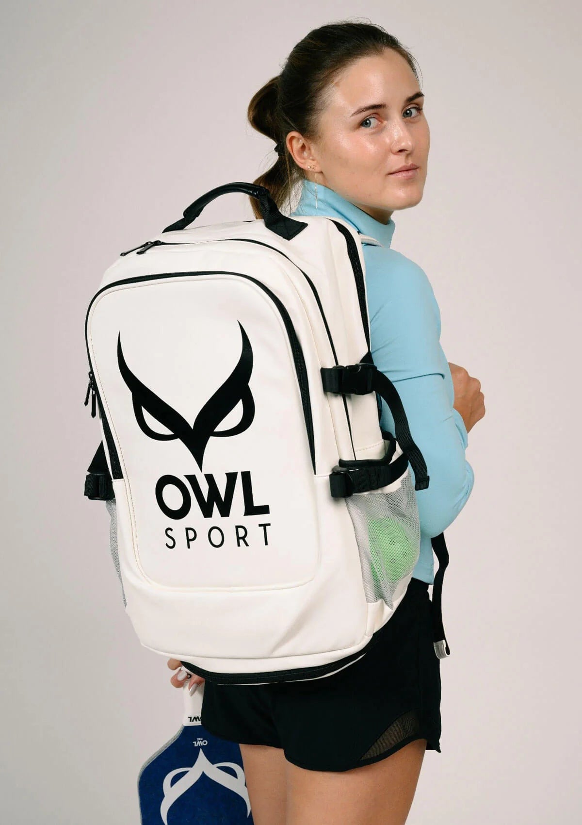 OWL White Backpack