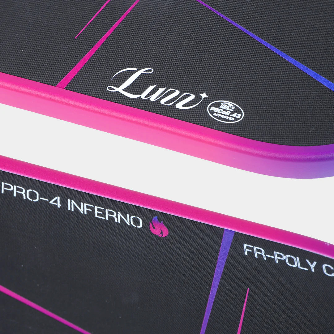 LUZZ Pickleball Pro Pink Inferno Paddle