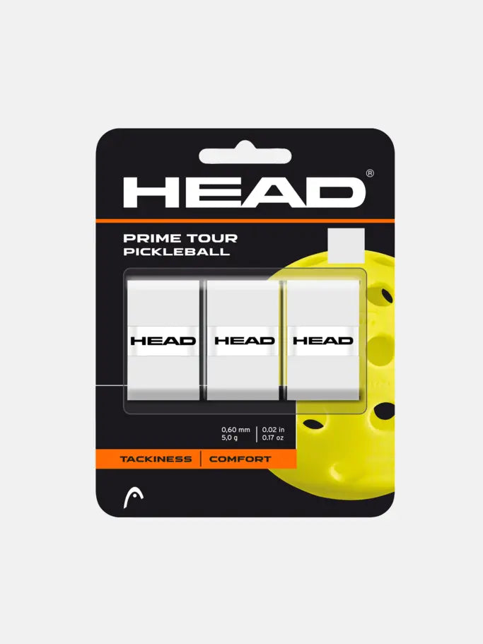 HEAD Prime Tour Pickleball Overgrip 3pcs